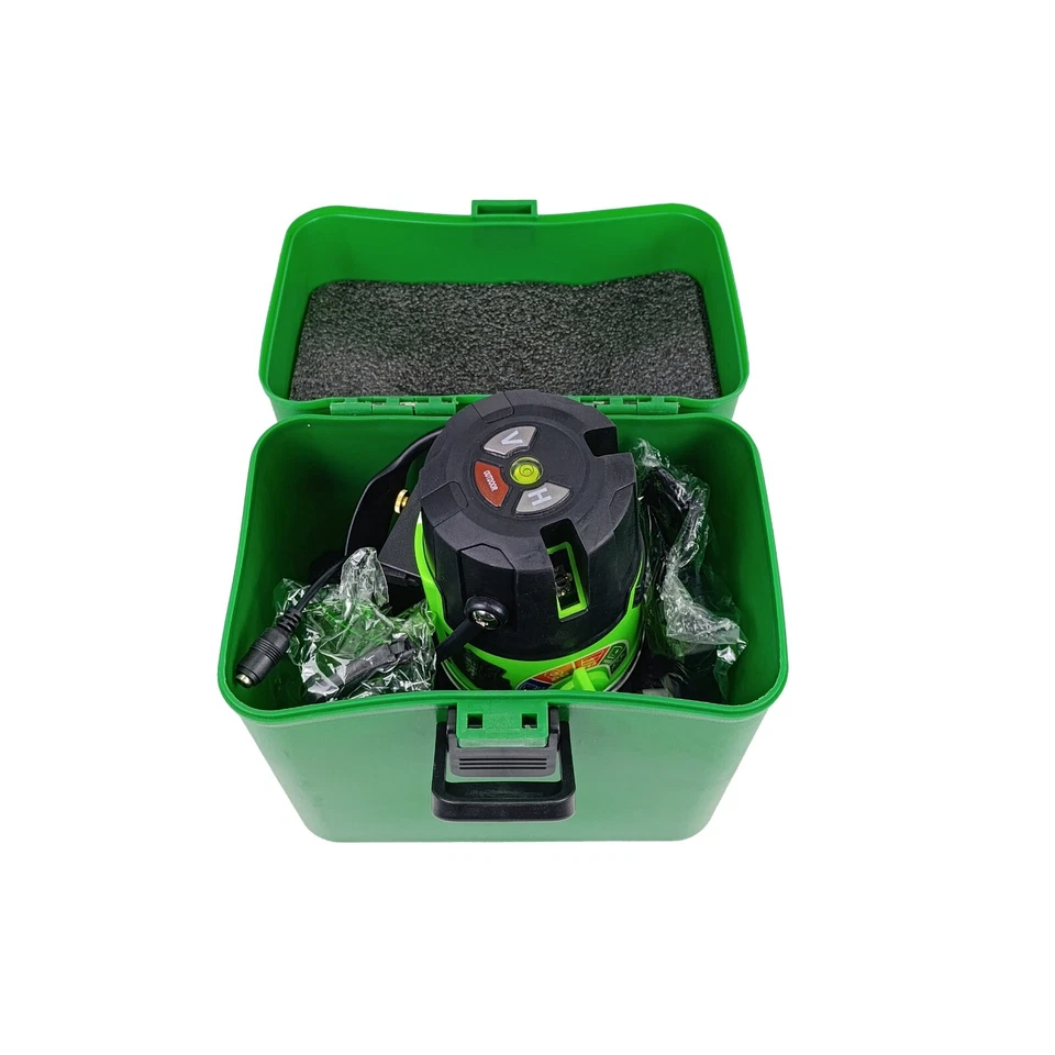 3 Lines 3D Green Laser Level Self Leveling 360° Rotary Cross Line Measure Tool - Image 4 of 4