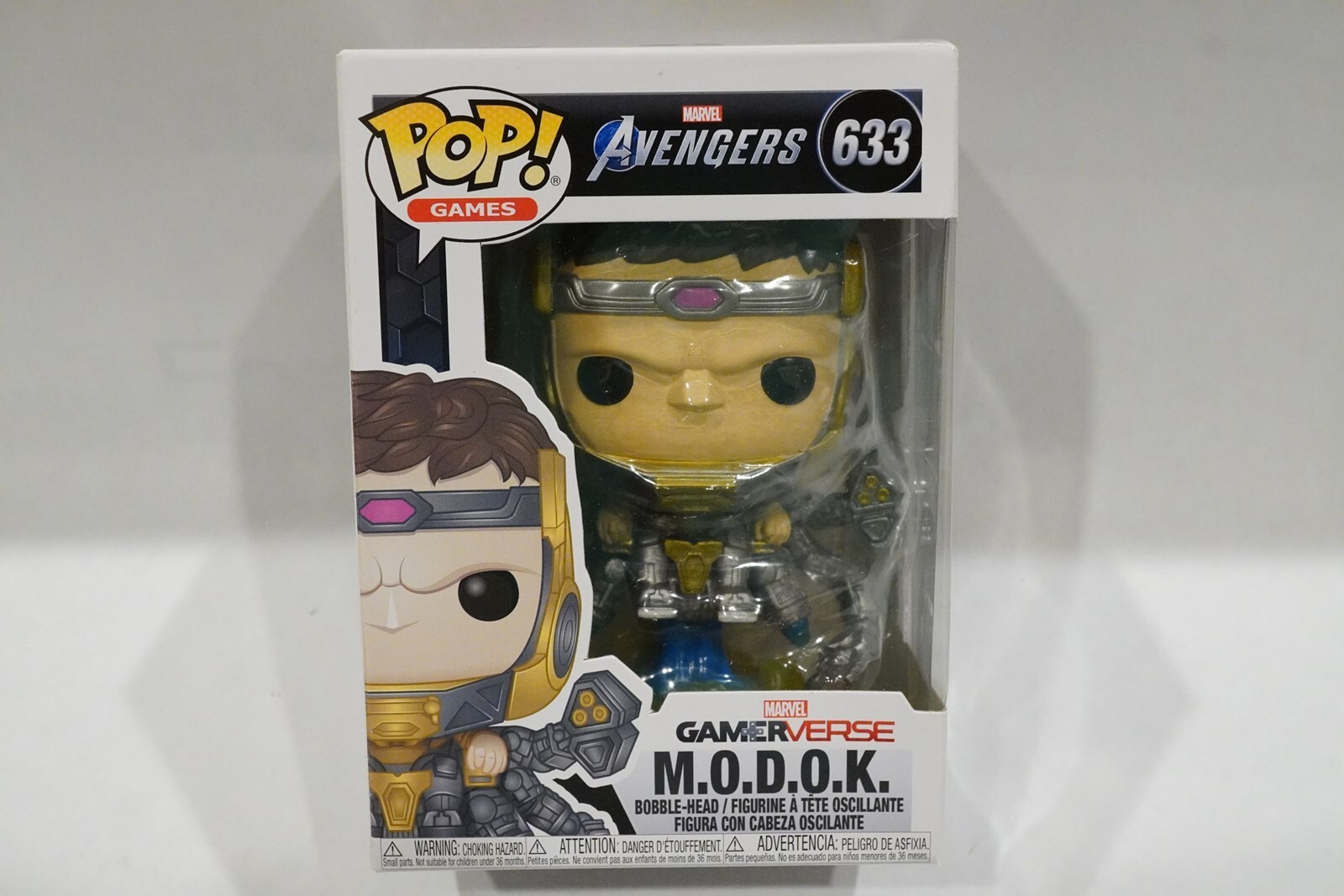 Funko POP Marvel Avengers Gamerverse Vinyl Figure 633 MODOK New In Box b18