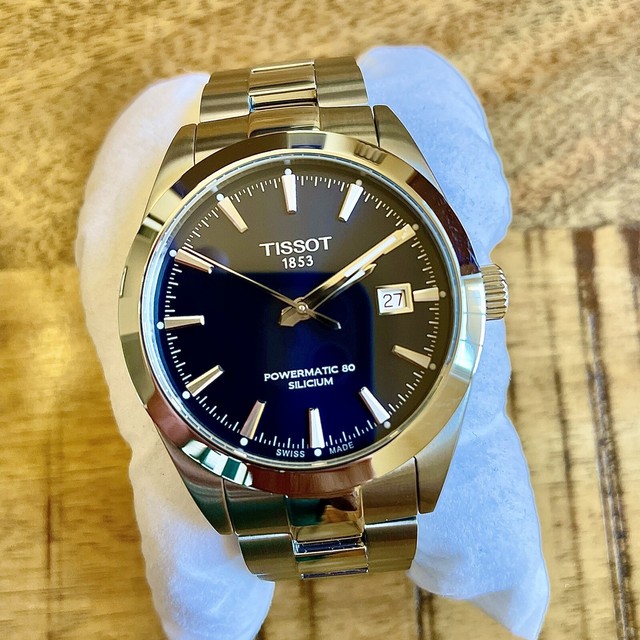 tissot silicium blue