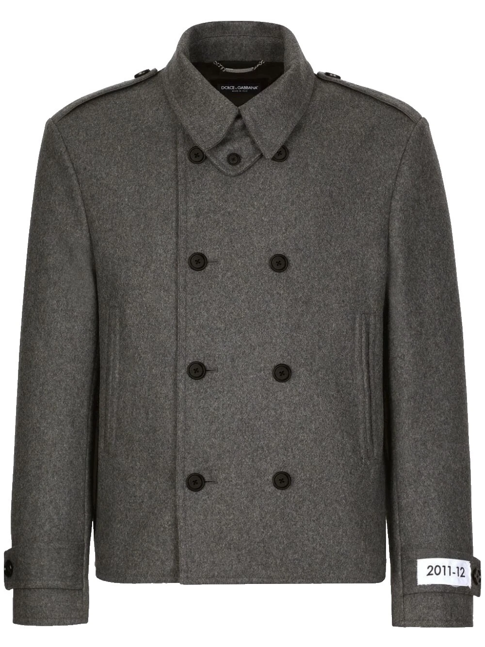 Dolce&Gabbana Solid Coats, Jackets & Vests for Men