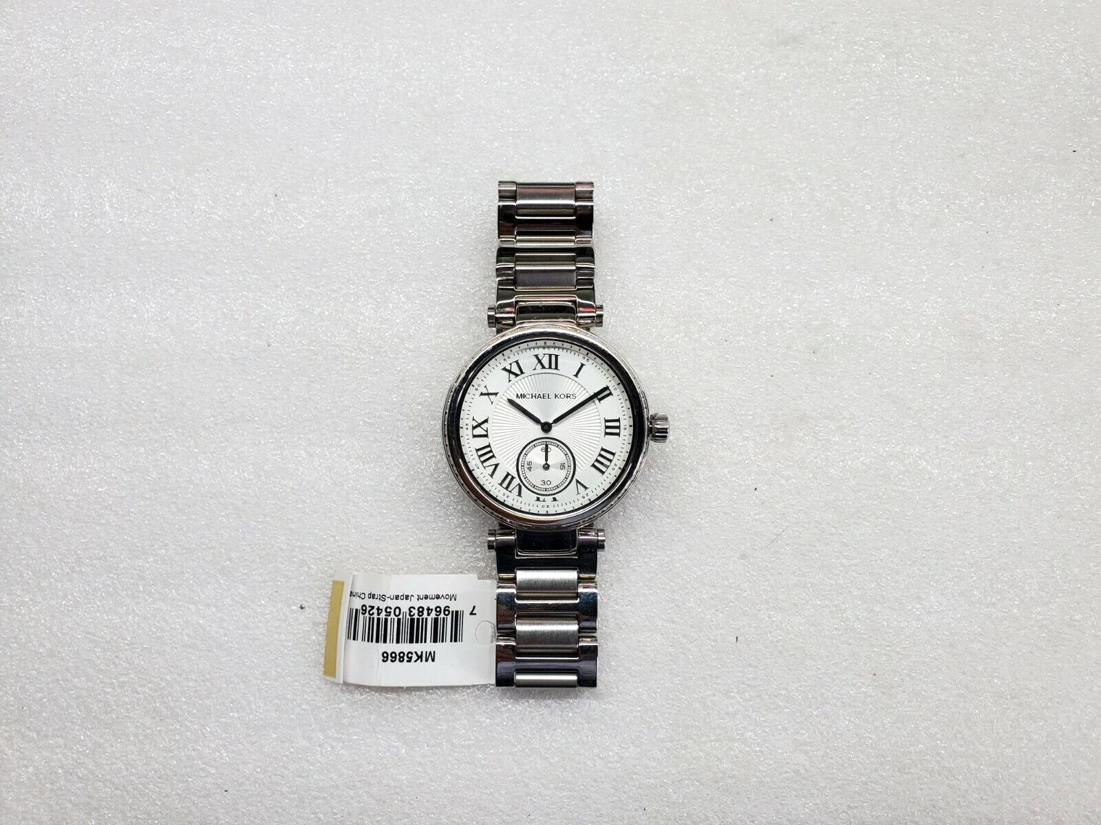 OROLOGIO DA DONNA MICHAEL KORS SKYLAR QUADRANTE ARGENTO ACCIAIO INOX MK5866