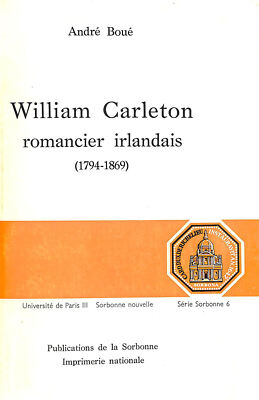 William Carleton, romancier irlandais, 1794-1869 by Boué, André