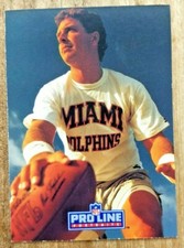 1991 PRO LINE DAN MARINO CARD#159 MIAMI DOLPHINS UNIVERSITY OF PITTSBURGH