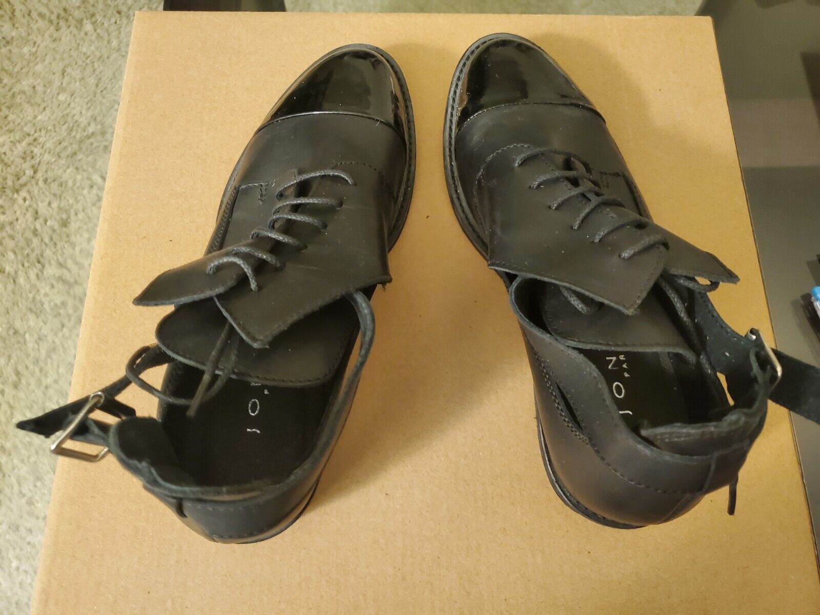 Jonak Paris Ankle Boots Leather Black Buckle  eu … - image 2