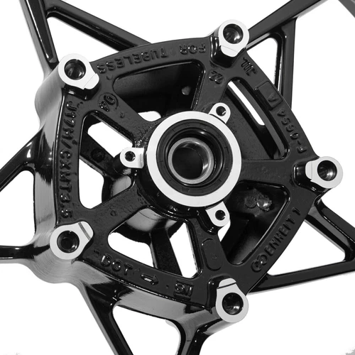 17"x3.5" Black Gloss Front Wheel Rim For Kawasaki Z900 Z650 Ninja 650 17-24 NEW - Picture 6 of 13