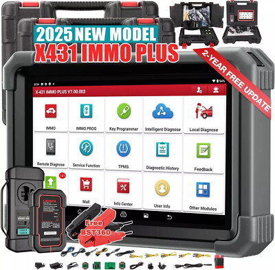 2025 Launch X431 IMMO PLUS PRO5 Key Programming Tool OBD2 Car Diagnostic Scanner