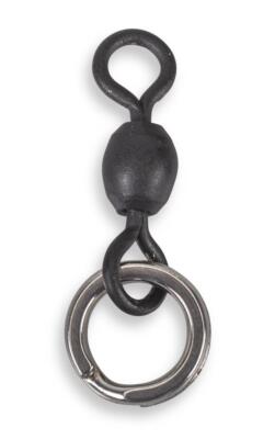 Aquantic Power Splitring Swivel  Wirbel mit Sprengring 92kg u. 115kg Powerwirbel