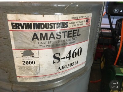 S-460 Steel Shot S460 (about 1600lbs Total)