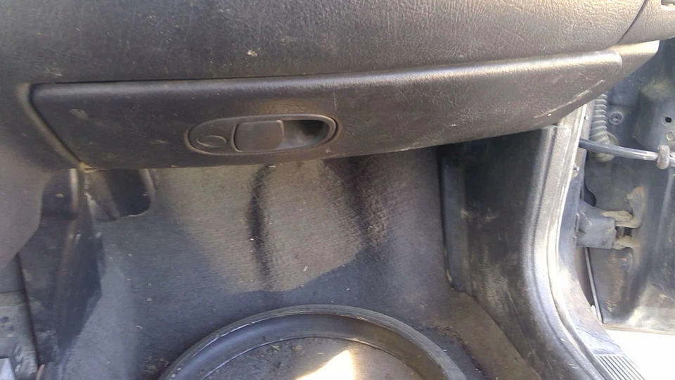 Conjunto de guantera Saturn Sl2 2000 2001 2002 puerta completa con pestillo OEM negro Foto 4 de 4