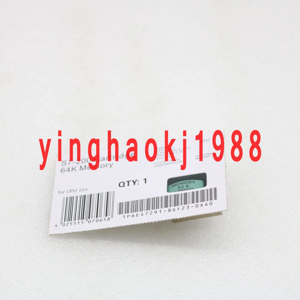 NEW FOR Siemens S7-200 Cartridge 64K Memory 6ES7 291-8GF23-0XA0 free shipping - Image 4 of 4