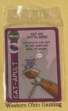 Kitty Chaos Cat-Apult Promo Card NEW Playroom Entertainment Board Game