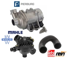 OEM Water Pump Electric w/ Bolts Hose Thermostat Kit for BMW 1 3 5 X Z 06-13