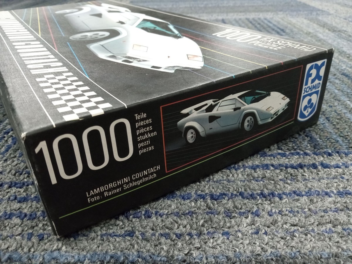 COUNTACH テーブル Vintage LAMBORGHINI COUNTACH Puzzle FX Schmid #98164.1 West