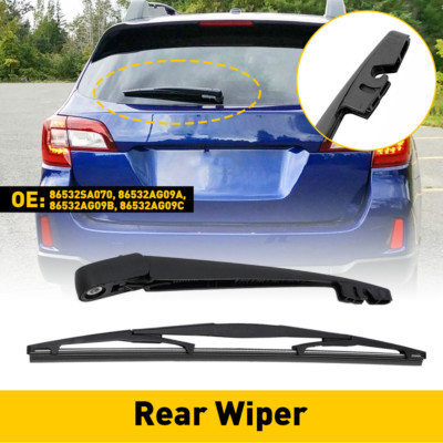 New Rear Wiper Arm & Blade For Subaru Forester Legacy Outback Tribeca 86532SA070