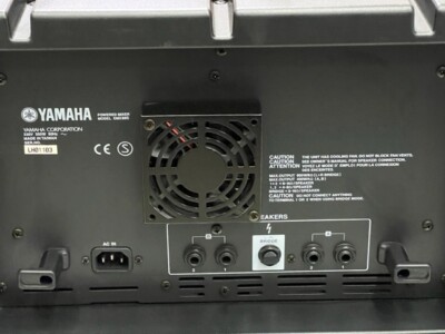 Yamaha EMX88S 230VAC 8 Input Channel 400W+400W Powered Mixer Used