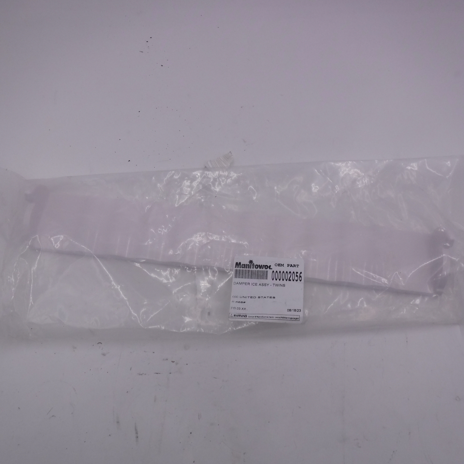 Manitowoc 2056 Ice Damper Assembly 000002056 Man000002056 for sale  