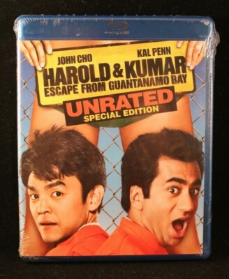 Harold & Kumar Escape From Guantanamo - Blu-ray - John Cho - 2008 - 1h 54min