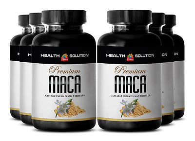 Peruvian Maca Root Extract 1300mg - Tribulus Terrestris - Libido Enhancer - 6B