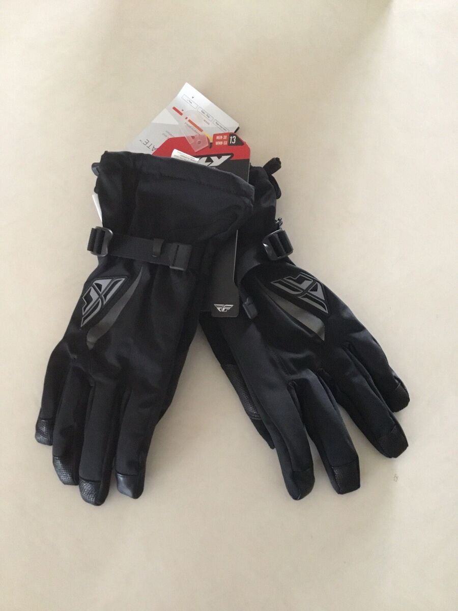Fly Racing Title Gauntlet Gloves Men Size 3X Black 371 Fly Racing Title Gauntlet Gloves Men Size 3X Black 371