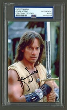 Kevin Sorbo Signed Photo (PSA) Hercules Legendary Journeys Auto