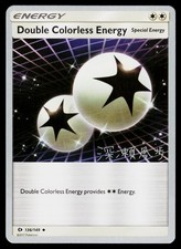 World Championship Decks Double Colorless Energy - 2017 (Kabu Fukase) 136/149 NM