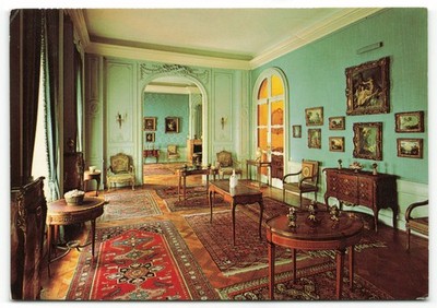 Museum Ridder Smidt van Gelder Interior Antwerp Postcard 1974