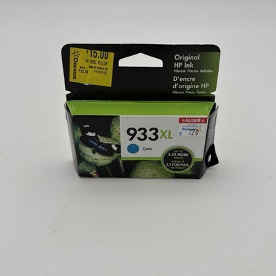 Brand New HP 933XL CN054AN140 Cyan Ink Cartridge,Expired 