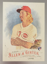2016 Topps Allen & Ginter JOHN LAMB Cincinnati Reds ROOKIE MLB Baseball Card #7. rookie card picture