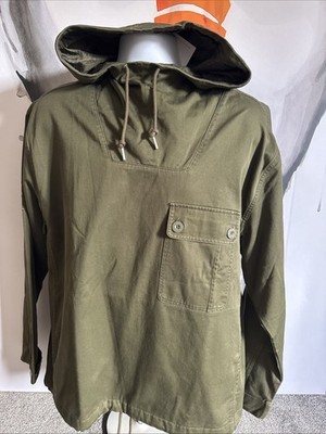 Pretty Green Men's Overhead Jacket L Khaki UK