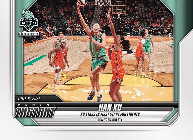 *PRESALE* 2026 Panini Instant WNBA Han Xu #136 ~ New York Liberty