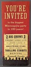 Minneapolis Century Celebration 1939 Brochure Minnesota - Ships Free in US