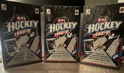 1990-91 Upper Deck Hockey Box Low Series