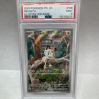Pokémon Meowth 106/094 Phantasmal Flames Illustration Rare Holo PSA 9 2025 70HP