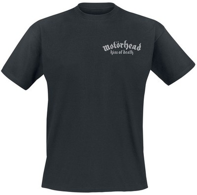 Motörhead T-Shirt Herren Kiss Of Death Bullet Circle V2 schwarz