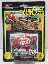 Racing Champions World of Outlaws Jimmy Sills 7 Sprint Car 1:64 Diecast NIP Vtg