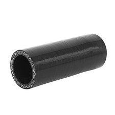 30mm ID Car Universal High Performance Straight Silicone Hose Coupler Black