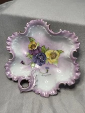 Vintage Hand-Painted Japan Porcelain Trinket Dish 