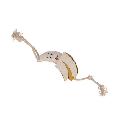 Benji & Flo - Hundespielzeug ''Crazy Faces Go Bananas'', Wildleder (BZ5787)