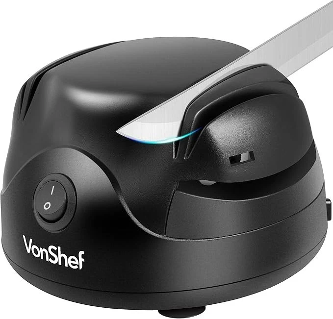 Electric Knife Sharpener 60W - VonShef Tools Sharpener /w Screwdriver Sharpening