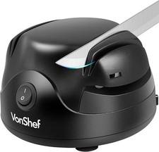 Electric Knife Sharpener 60W - VonShef Tools Sharpener /w Screwdriver Sharpening