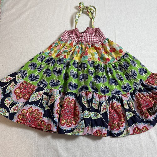 Lot 2 Dress Girls Size 4 Matilda Jane Hanna Andersson Summer - Picture 10 of 11