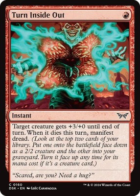 MTG Turn Inside Out DSK C Instant NM