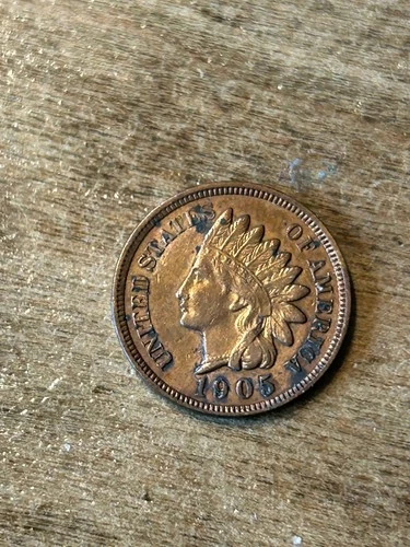 1905 Indian Cent AU