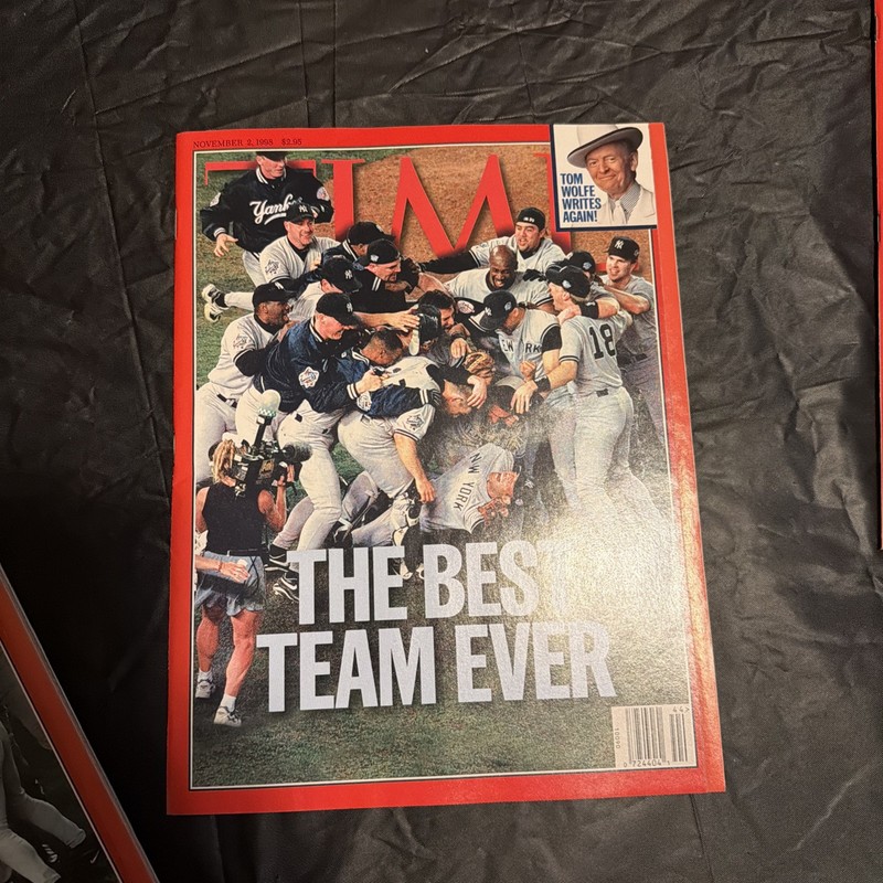 Time Magazine 1988 The Best Team Ever Rare Vintage Collectibles Near Mint