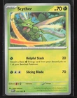 Scyther #123/165 SV: Scarlet & Violet 151 Uncommon Pokemon TCG NM/M