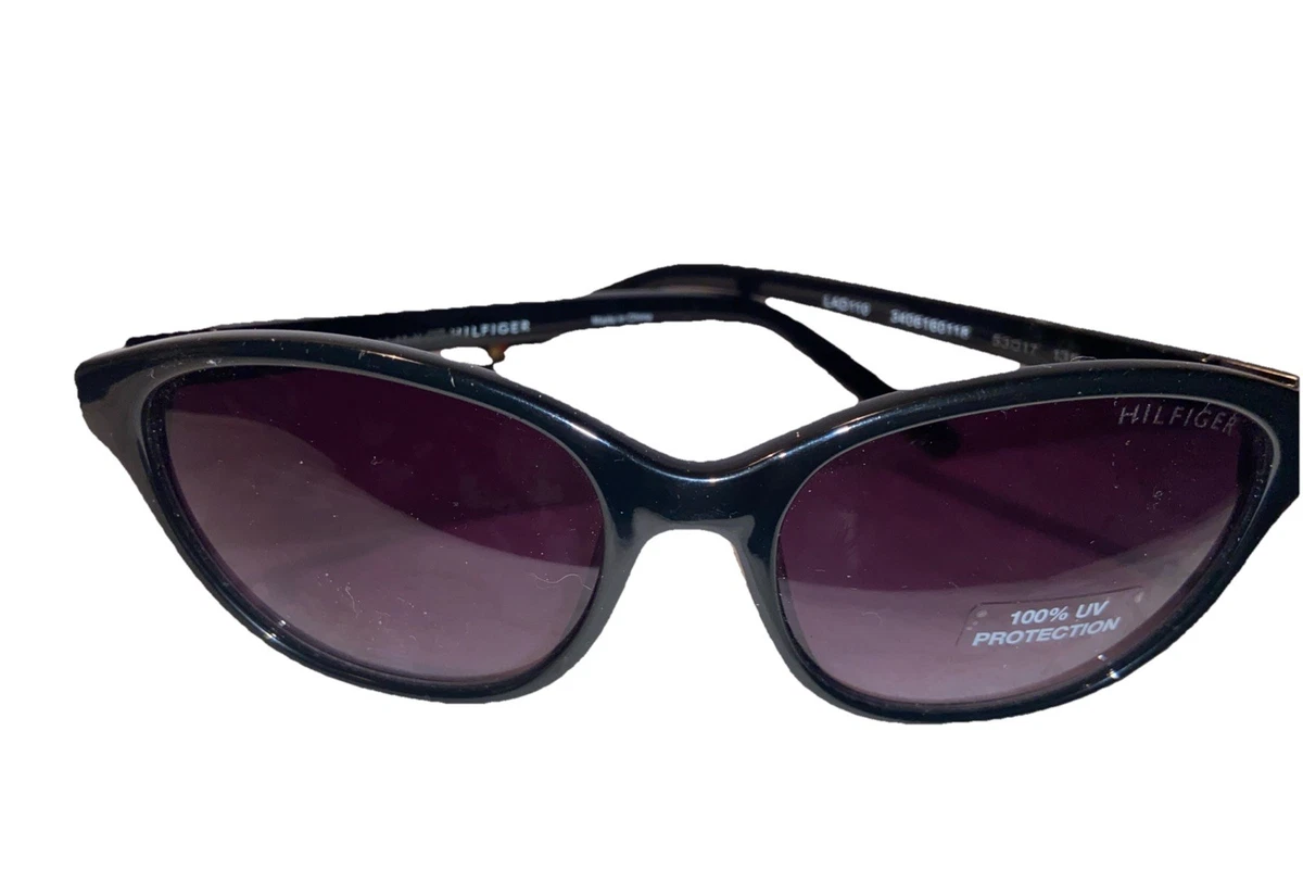 Tommy Hilfiger Black Oval Sunglasses for Men for sale | eBay display picture 3
