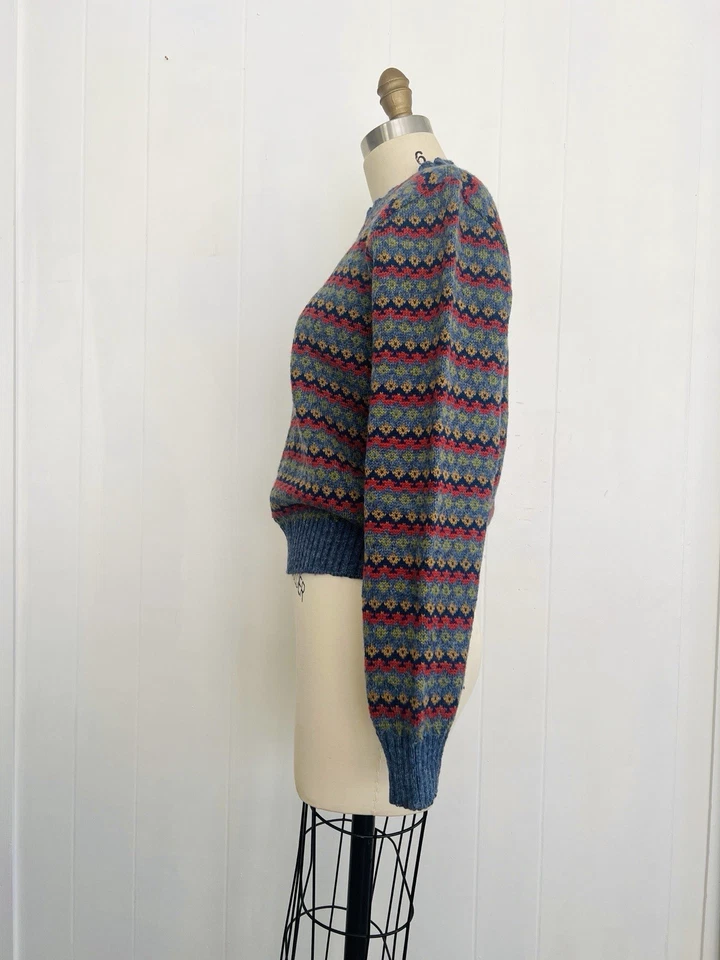 Suéter de Lana Pendleton Años 60 De Colección Talla Pequeña/Mediana Hecho en EE. UU. Foto 4 de 4