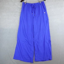 Coolibar Pants Womens Large Blue Wide Leg Drawstring UPF 50+ Sunwear