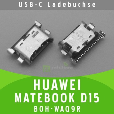 Huawei Matebook D15 BOH-WAQ9R Micro USB C Buchse Ladebuchse Connector Socket
