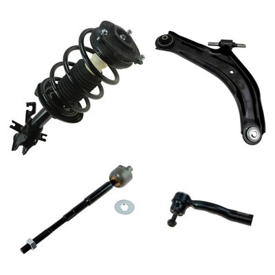 For Nissan Sentra 07-12 Complete Strut Assembly with Control Arm and Tie Rod End